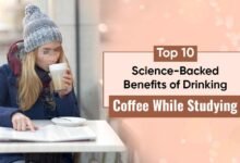 Drinking Coffee While Studying