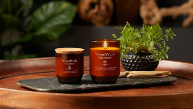 Functional Decor: Why the Red Tin Wood-Wick Candle Makes a Stylish Statement