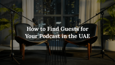 How to Find Guests for Your Podcast in the UAE