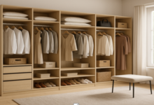 Wardrobes built to fit: Use every centimetre and keep your bedroom calm