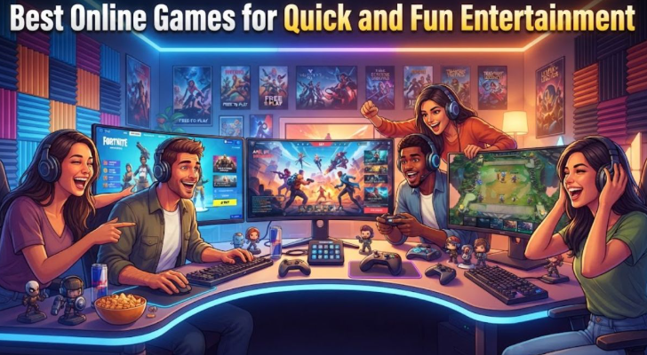 Best Online Games for Quick and Fun Entertainment