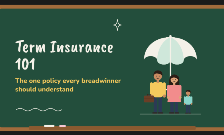 Term Insurance 101: The One Policy Every Breadwinner Should Understand
